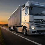 LKW mit Wasserstoff - Mercedes-Benz GenH2