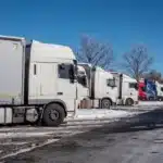 Gewerkschaftsaktion zu Weihnachten: Weihnachtsaktion für Lkw-Fahrer/innen