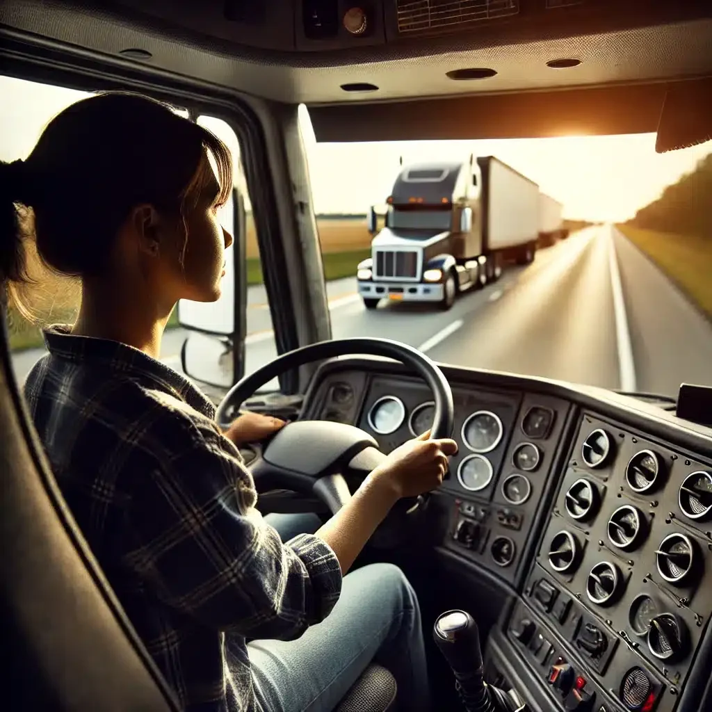 Frauen im Riesentruck Eine Dokumentation über Truckerinnen in Europa