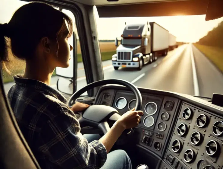 Frauen im Riesentruck Eine Dokumentation über Truckerinnen in Europa